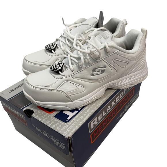 SKECHERS Bricelyn MEMORY FOAM Women's Safety Workwear Shoes - Picture 1 of 11